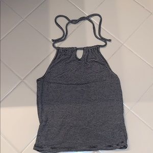 Garage Halter Crop Top
